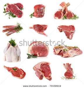 stock-photo-cuts-of-raw-meat-isolated-on-white-includes-beef-lamb-pork-and-chicken-75558919